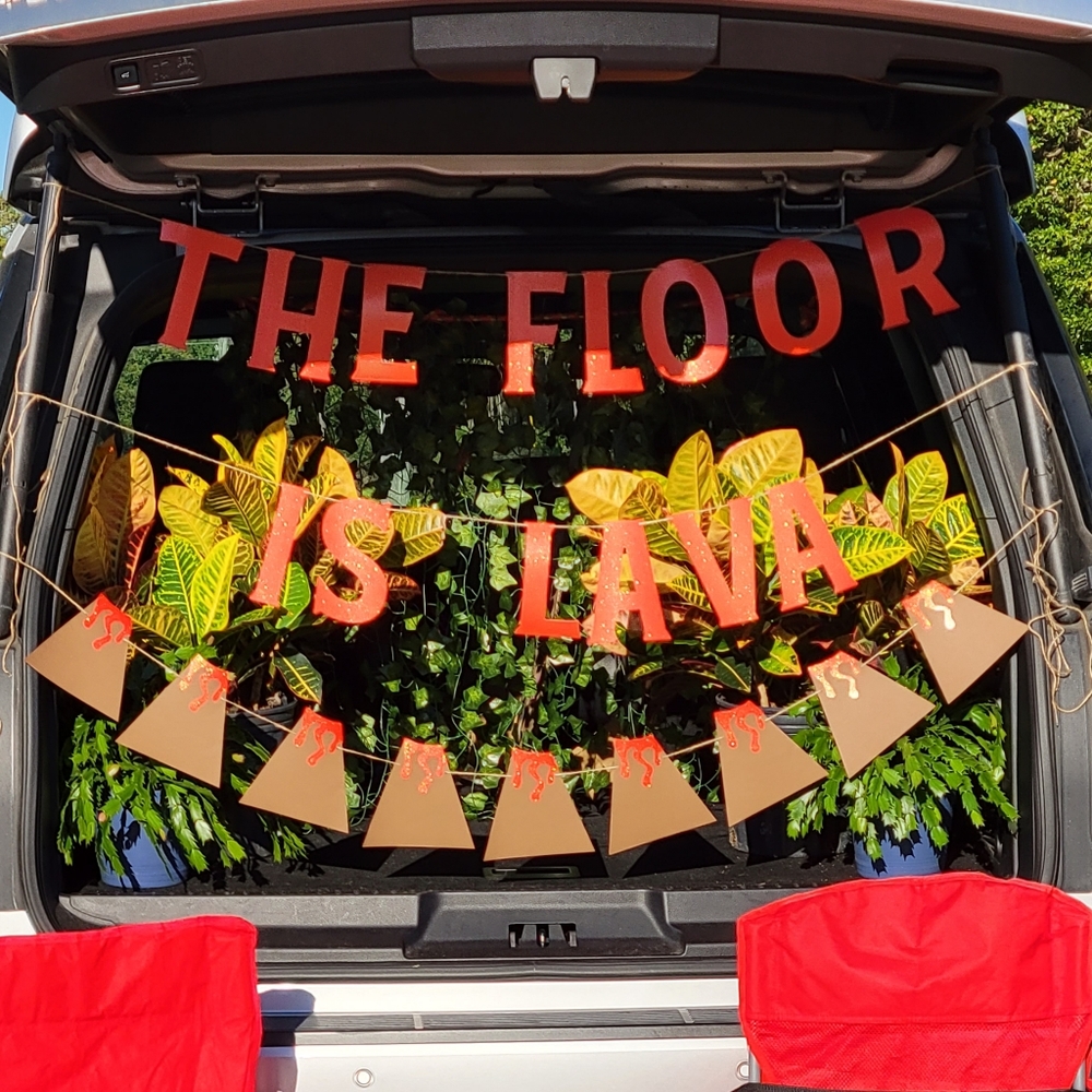"The Floor is Lava" Banner